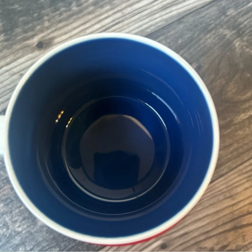 Starbucks Souvenir Mug Virginia 2017 Red White Blue 14oz You Are Here Collect.